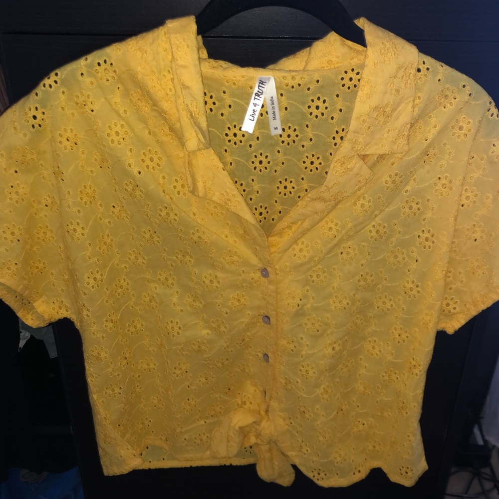 Yellow Summer Shirt